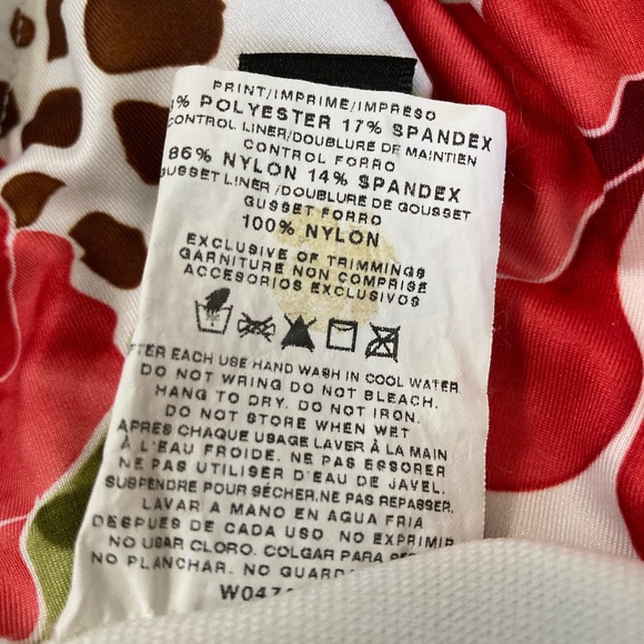 Floral Print w Embellishments Bathing Suit - Picture 16 of 16